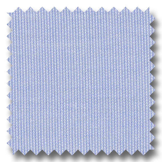 Year-End Deals Light Blue Mini Stripe 2Ply - Custom Dress Shirt