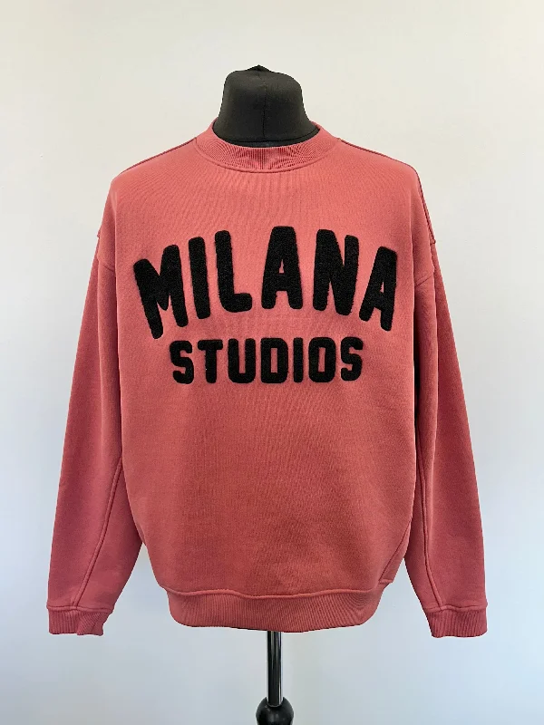 Weekend Discounts to Grab Mauve Teddy Heavyweight Sweatshirt.