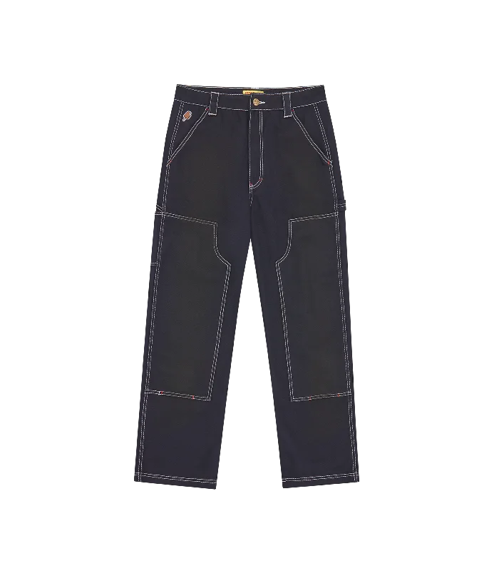 Exclusive Offers OIL STAINED CARPENTER PANTS - BLUE
