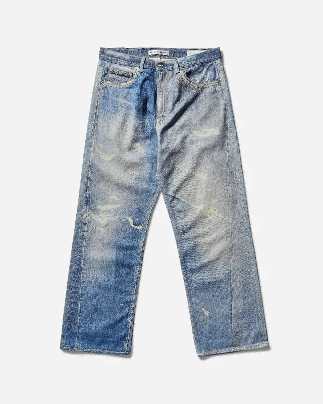 Unmissable Sale Men's Third Cut Jeans Digital Denim Print