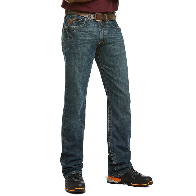 Markdowns Ariat Men's Rebar M5 Straight DuraStretch Edge Stackable Straight Leg Jean