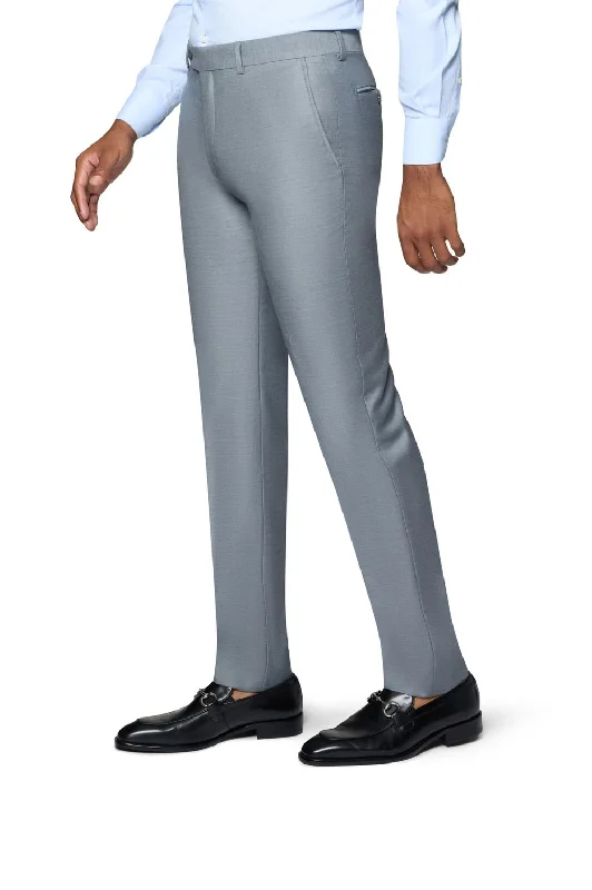 Price Drop Berragamo Elegant Modern Fit Pants - Medium Grey