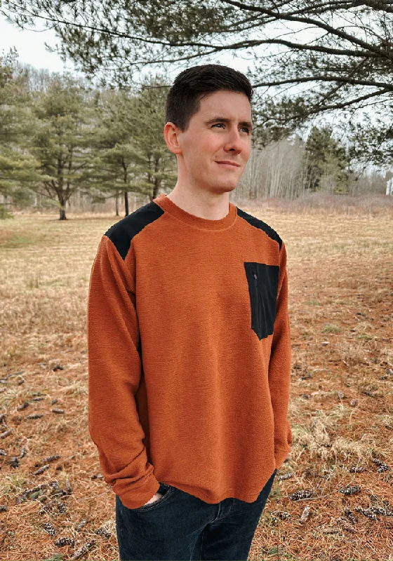 Don't Miss Out Andes Crewneck Top - Copper