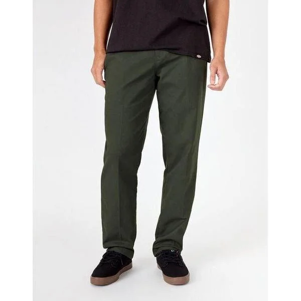 Exclusive Preview Dickies Skateboarding Pants Flex Slim Fit Straight Leg Olive Green Exclusive Preview Dickies Skateboarding Pants Flex Slim Fit Straight Leg Olive Green