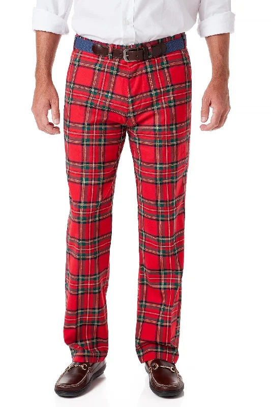 Weekend Discounts to Celebrate Harbor Pant Stretch Twill Royal Stewart Tartan Plaid Weekend Discounts to Celebrate Harbor Pant Stretch Twill Royal Stewart Tartan Plaid