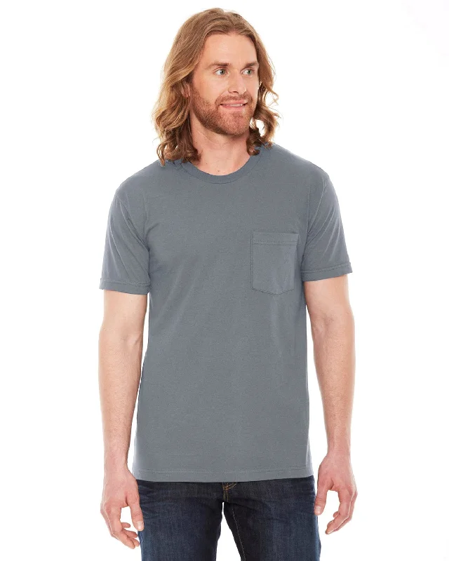 Steals and Deals American Apparel Unisex Fine Jersey Pocket Short Sleeve T-Shirt | Asphalt Steals and Deals American Apparel Unisex Fine Jersey Pocket Short Sleeve T-Shirt | Asphalt