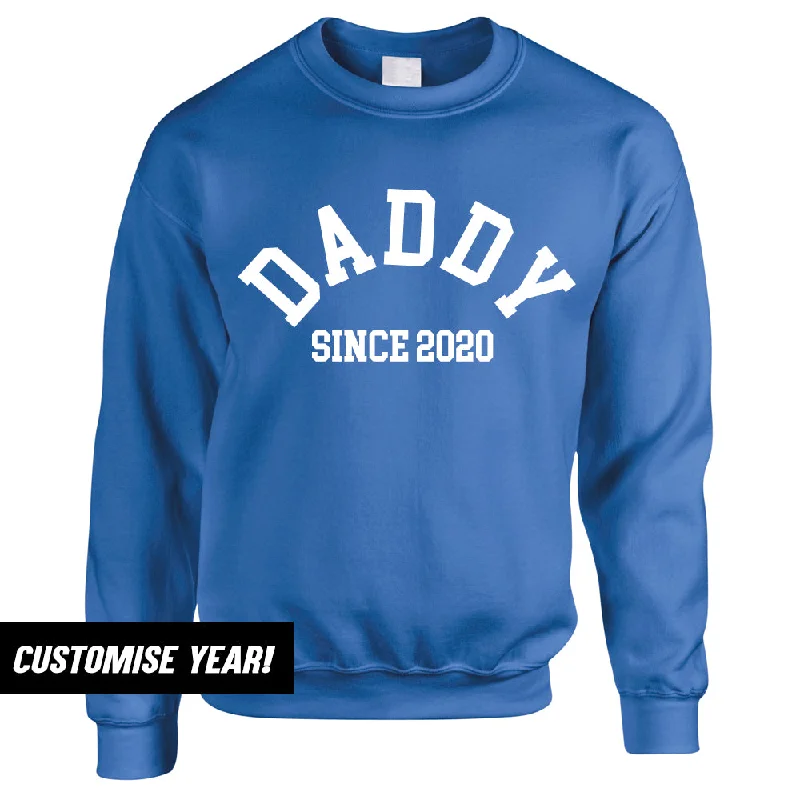 New Markdowns Personalised Daddy Since Sweatshirt (MRK X)
