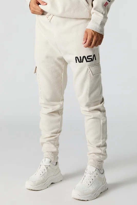 Buy More, Save More NASA Graphic Fleece Cargo Jogger