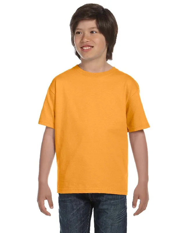 Lowest Prices Hanes Youth Beefy-T T-Shirt | Gold
