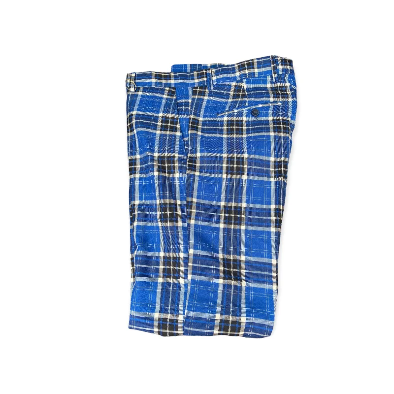 Don't Miss Out DJ PLUS: Plaid Skinny Dress Pants ON52