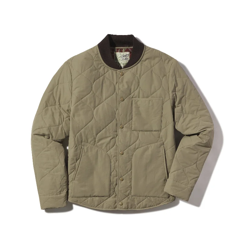 Weekend Deals You Can't Resist New Daines Quilted Bomber - Dusty Olive