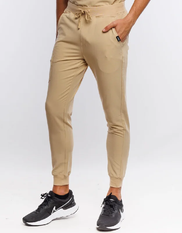 Special Buy Essential Jogger Scrub Pants - Warm Sand