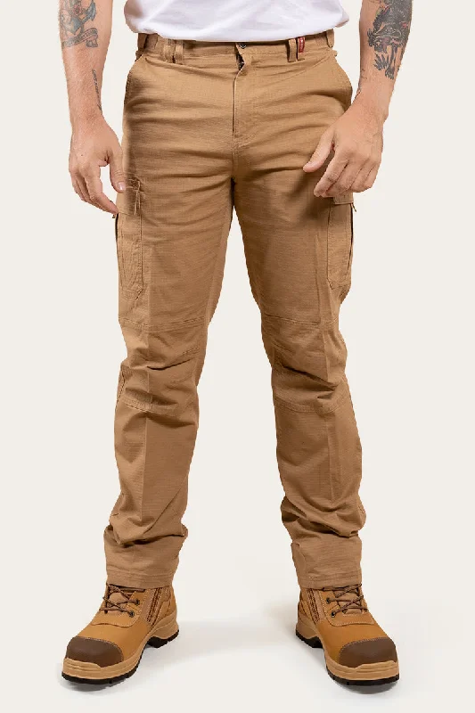 Major Savings Tennant Creek Mens Ripstop Work Pant - Tawny Brown