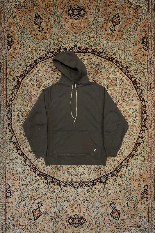 Closeout SUGARHILL RAW EDGE HOODIE (CHARCOAL BLACK)