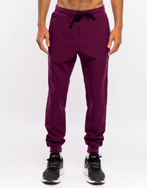 Deal of the Day Essential Jogger Scrub Pants - Purple