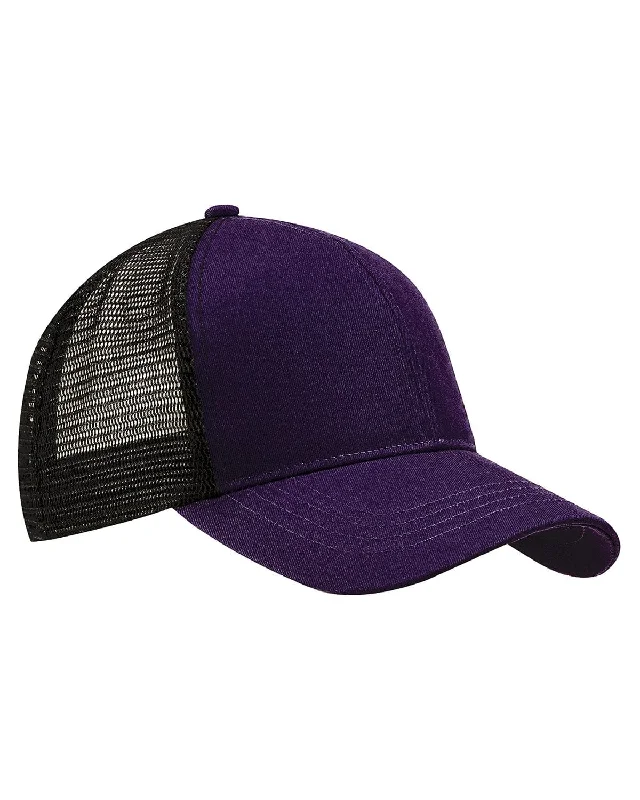 Discount Extravaganza Econscious Eco Trucker Organic/Recycled Cap | Beetroot/ Black