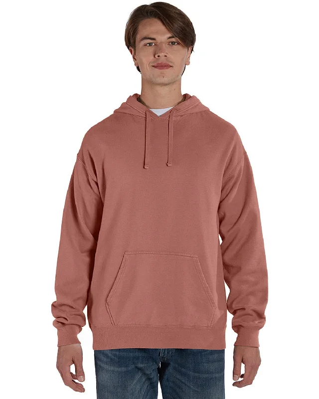 Warehouse Sale ComfortWash by Hanes Pullover Hooded Sweatshirt | Mauve