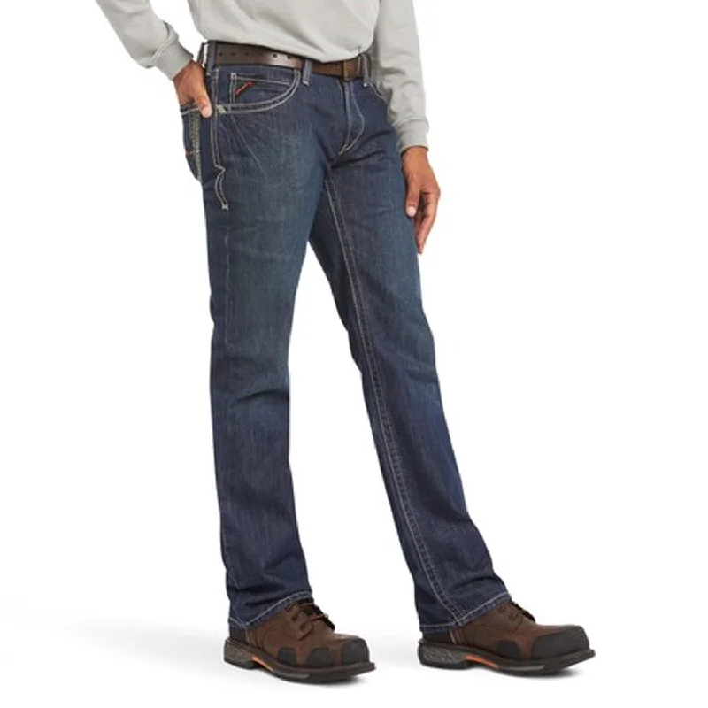 Instant Discount Ariat Men's Flame Resistant M4 Relaxed Boundary Boot Cut Jean