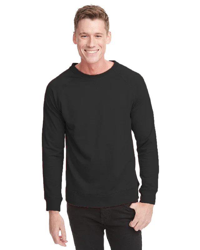 Deal Alert Next Level Unisex French Terry Sweatshirt | Graphite Black