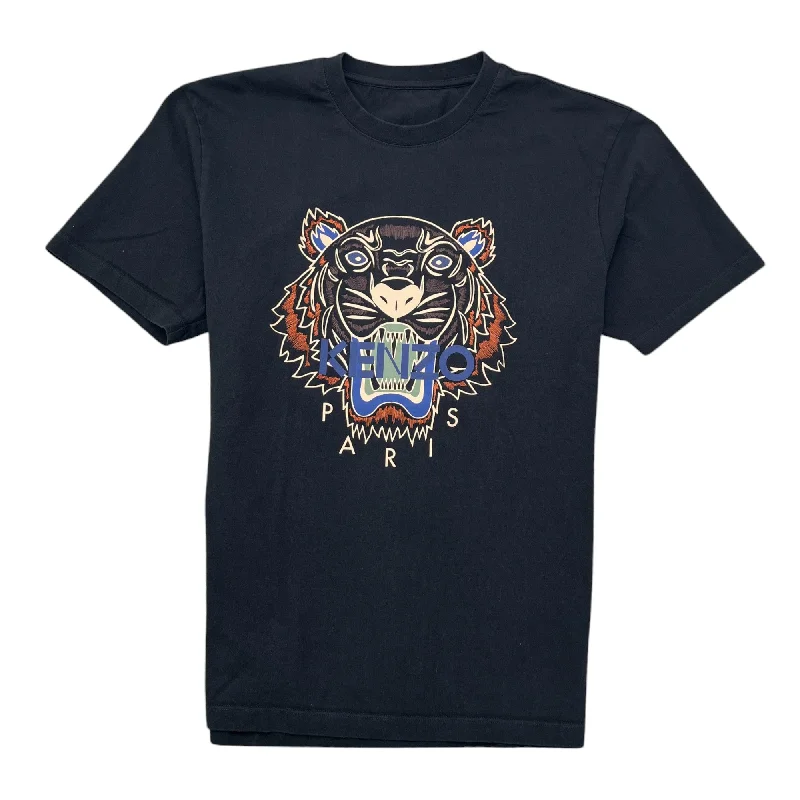 Mega Deal Men's Tiger Logo T-Shirt Black Size M