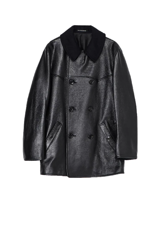 Year-End Sale BUFFALO LEATHER P COAT