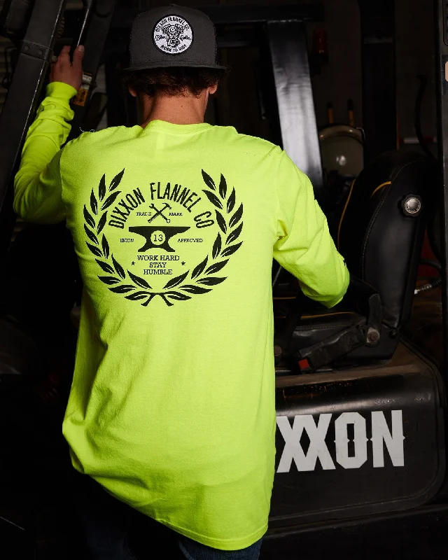 Overstock Sale Approved Hi Vis Long Sleeve T-Shirt - Yellow