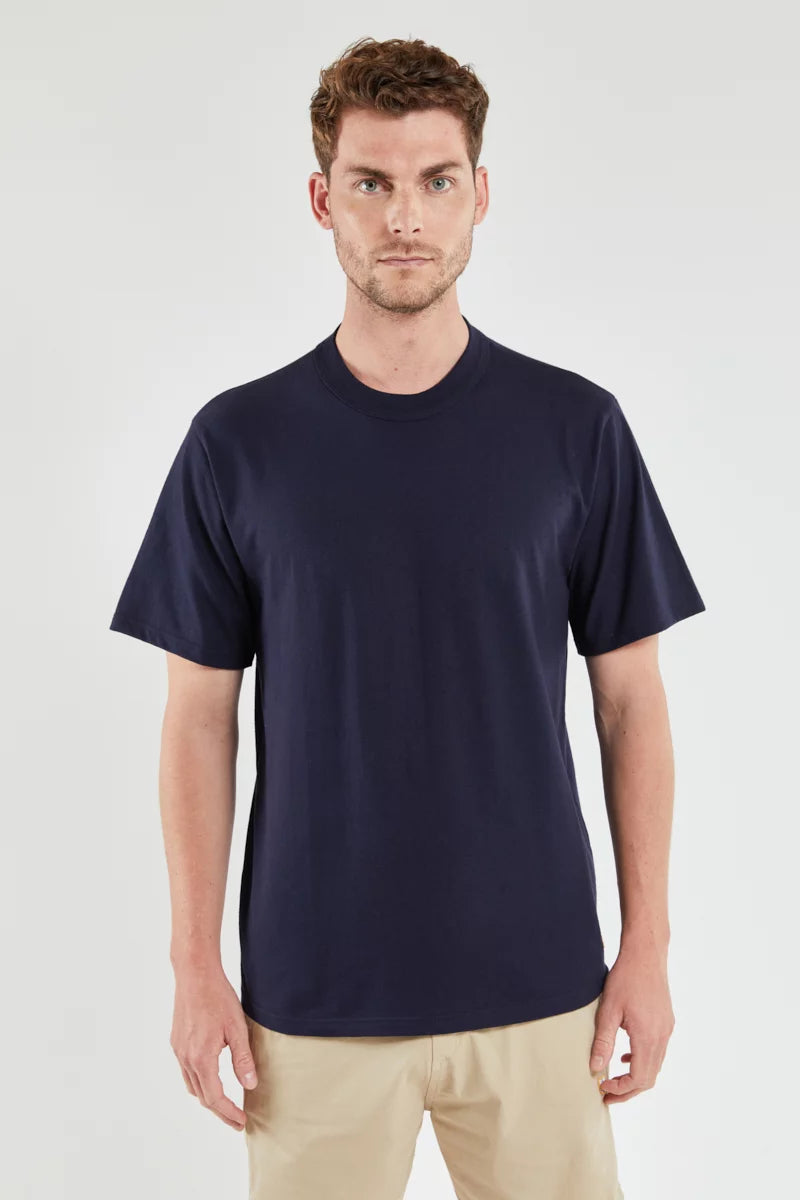 Reduced Price Bio Gots T-shirt Heritage S/S Navy