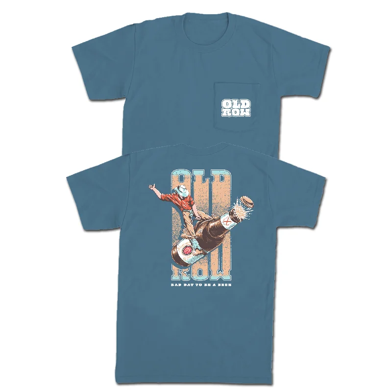 Quick Sale Bad Day To Be A Beer Bronco Pocket Tee