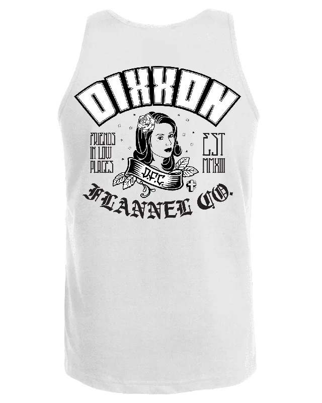 Low Prices Black Maria Tank - White