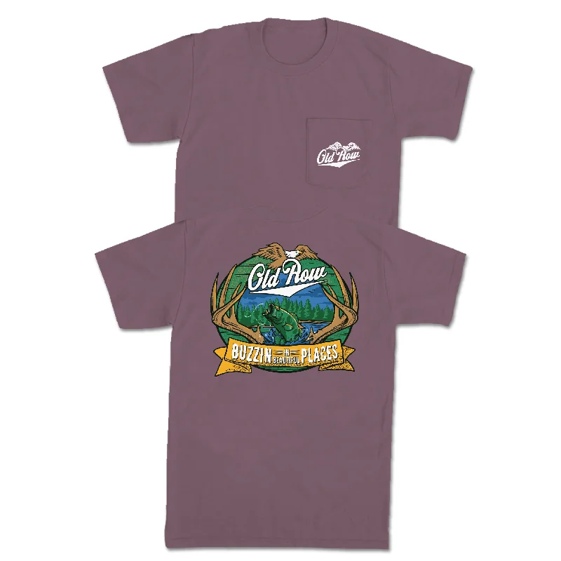 Weekend Bargains to Enjoy Buzzin' In Beautiful Places Pocket Tee