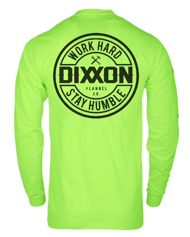 Special Promotion Corpo Hi Vis Long Sleeve T-Shirt - Safety Green