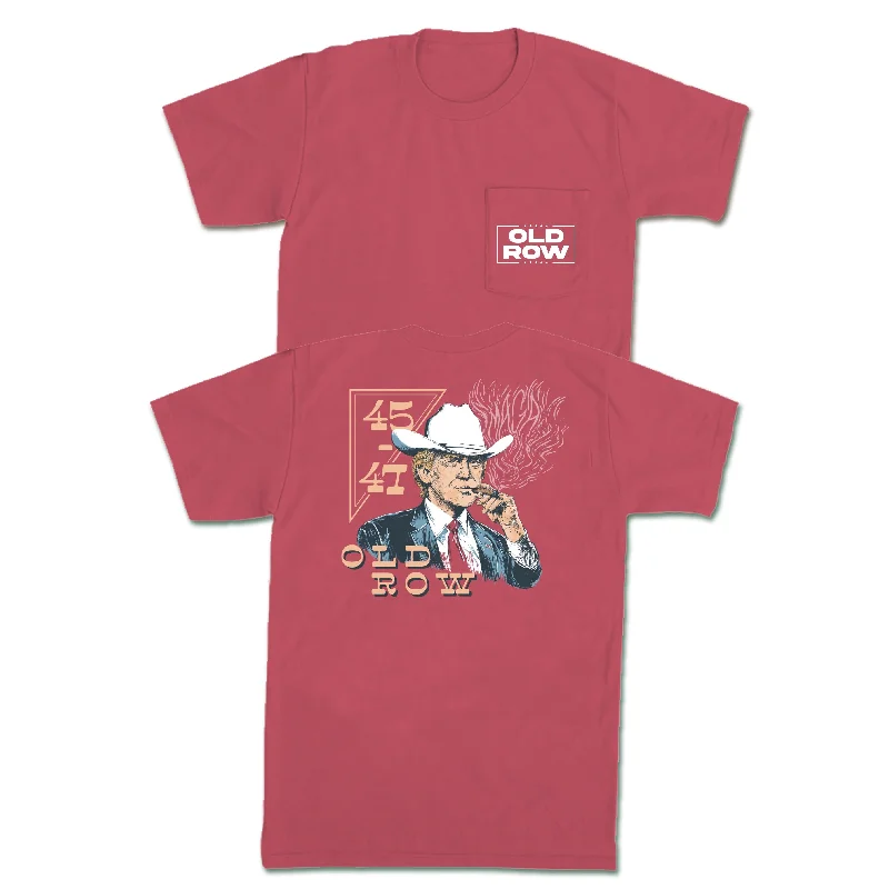 Instant Deal Cowboy Trump Pocket Tee