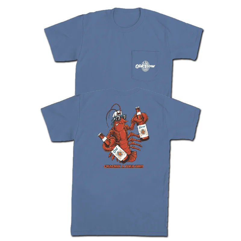Online Only Crackin' A Cold One Pocket Tee