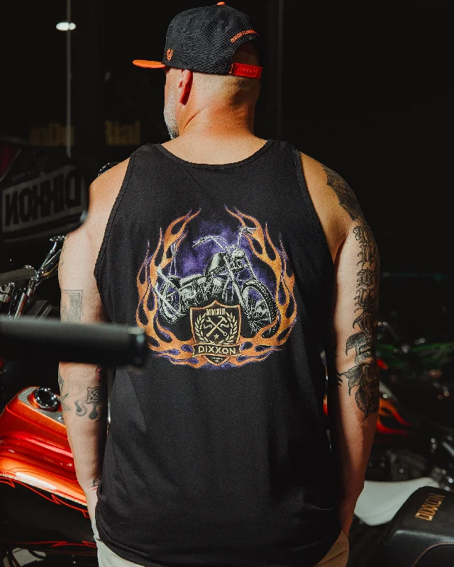Price Rollback Fire Crest Tank - Black