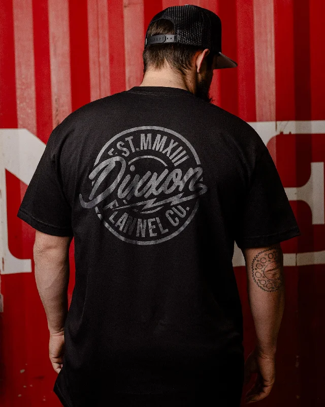 Deep Discounts Gray Volts T-Shirt - Black