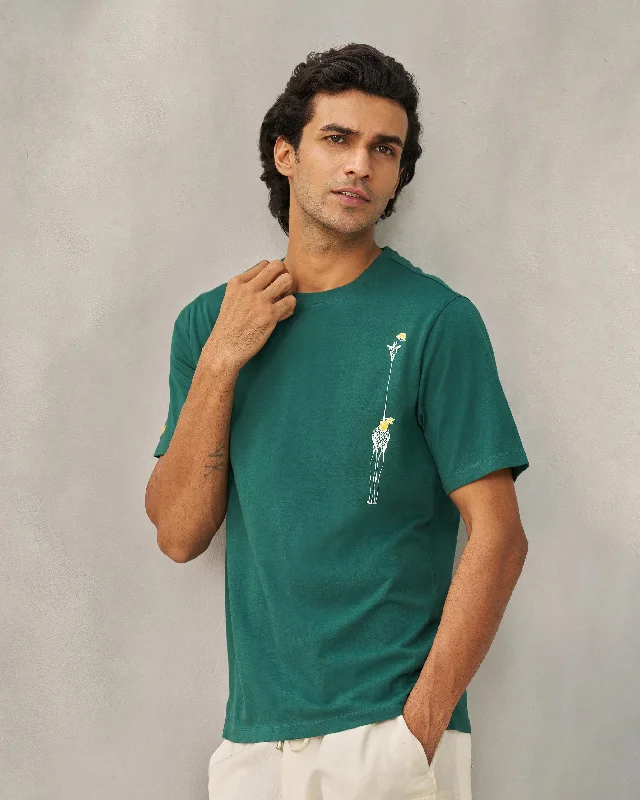 Weekend Sale: Don't Miss Out il Gentiluomo T-shirt - Bottle Green