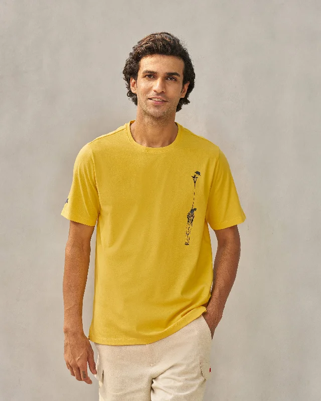 Weekend Bargains Just for You il Gentiluomo T-shirt - Yellow
