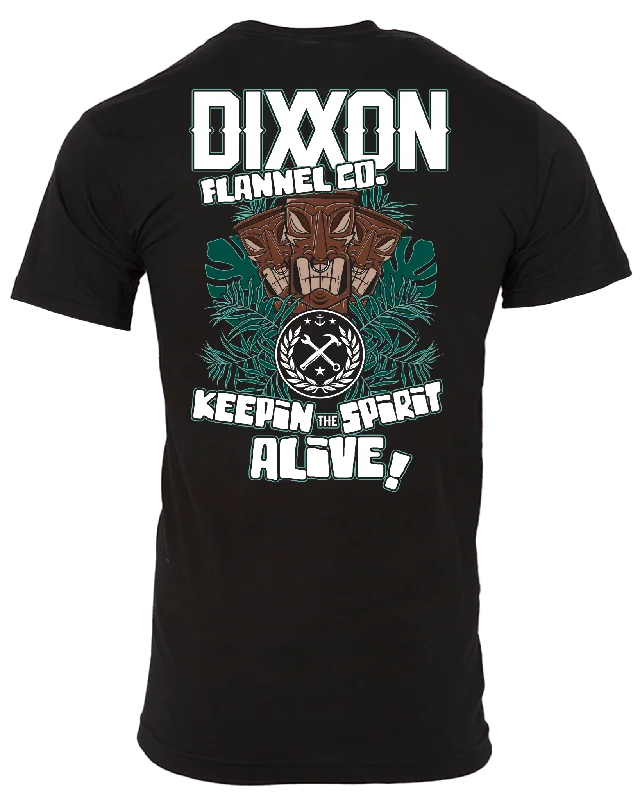 Quick Sale Keepin' the Tiki Spirit Alive T-Shirt - Black