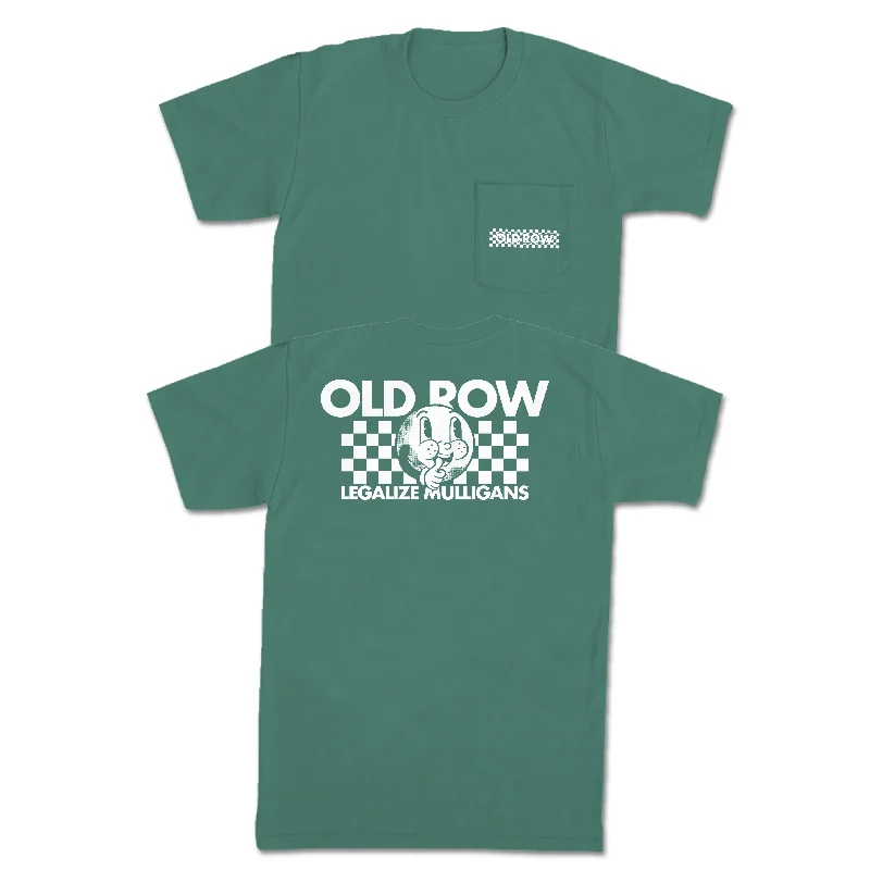 Overstock Clearance Legalize Mulligans Checkered Pocket Tee