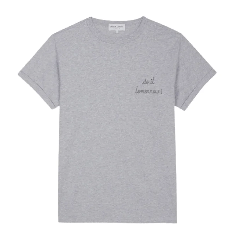 Super Savings Poitou Do It Tomorrow /Gots Light Heather Grey