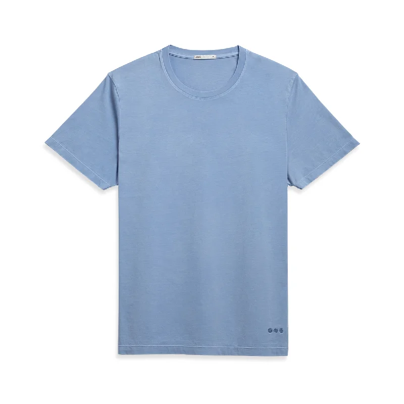 The Best Deal Village Crew Neck Tee Lavender Blue