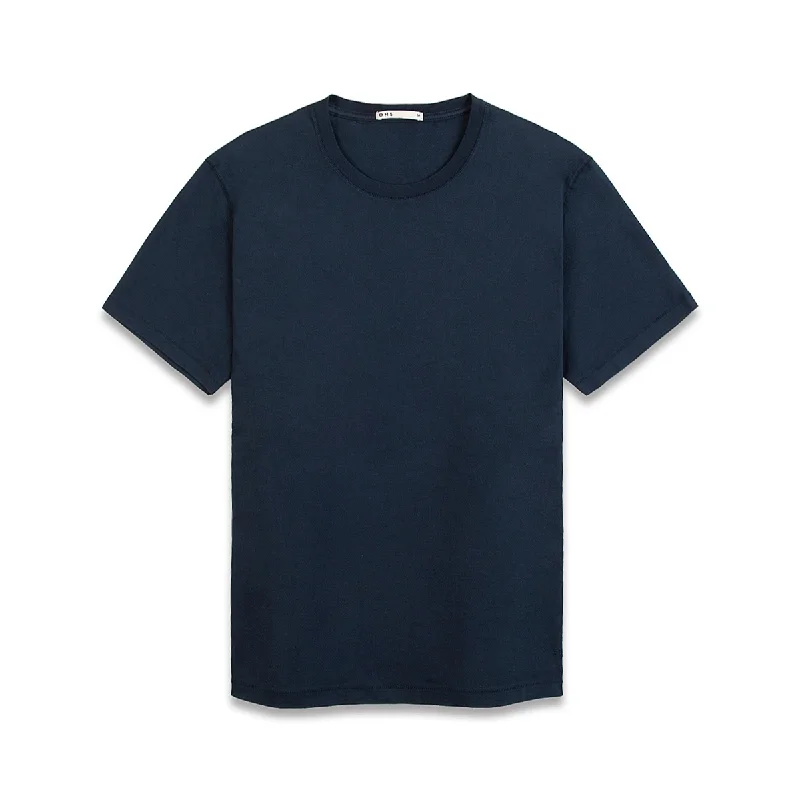 Time-Limited Offer Village Crew Neck Tee Navy