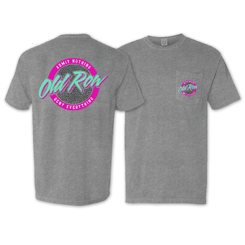 Super Savings Old Row Circle Logo Pocket Tee (Heather Grey)