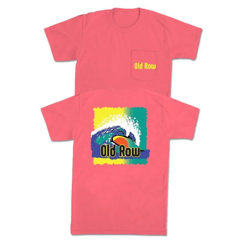 Weekend Deals to Brighten Your Day Old Row Neon Wave Pocket Tee