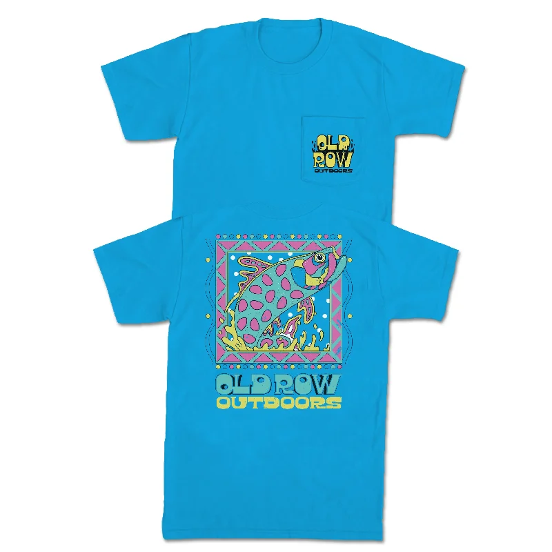 Low Prices Old Row Outdoors 90s Fish Pocket Tee