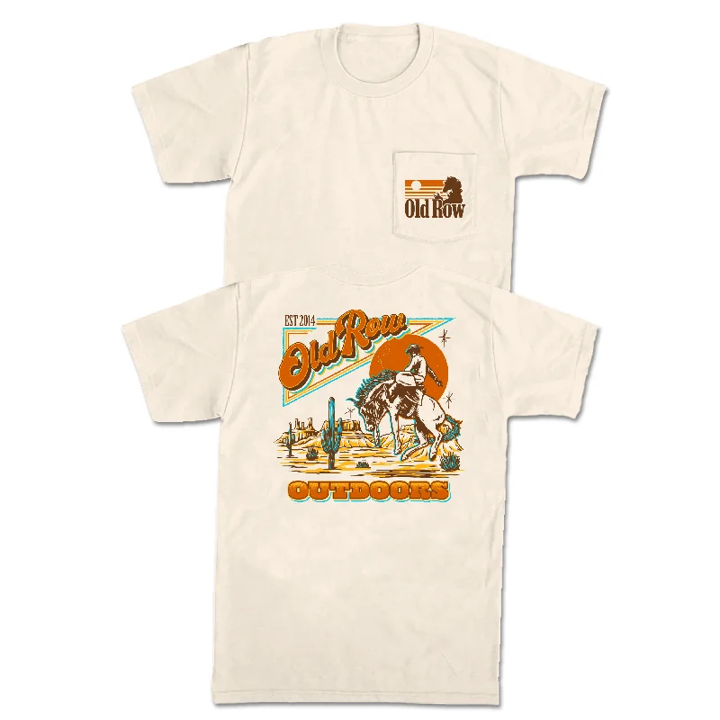 Special Savings Old Row Outdoors Banquet Cowboy Pocket Tee