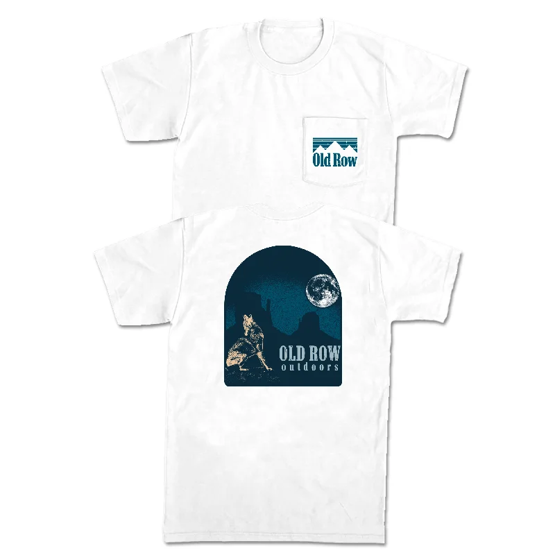 Super Sale Old Row Outdoors Coyote Pocket Tee (White)