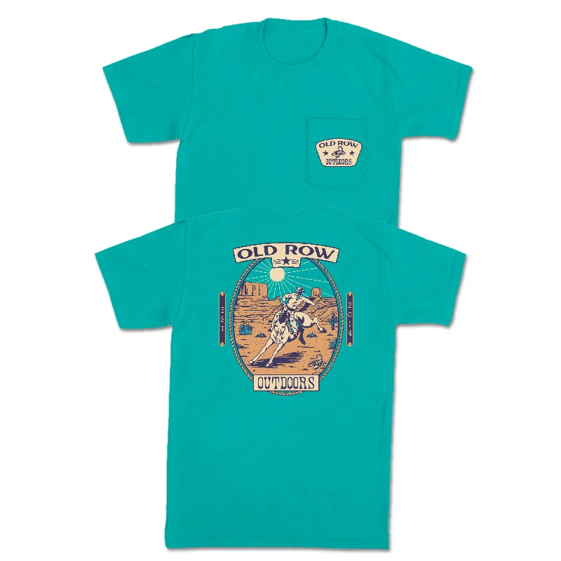Amazing Deals Old Row Outdoors Desert Cowboy Pocket Tee