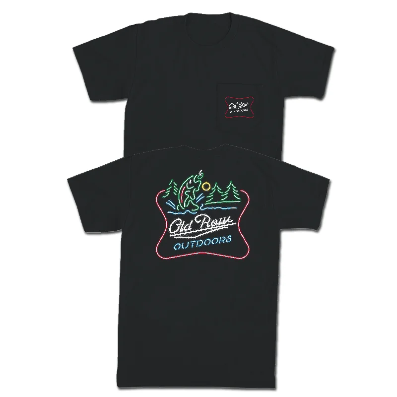 Weekend Bargains to Savor Old Row Outdoors Neon Trout Pocket Tee