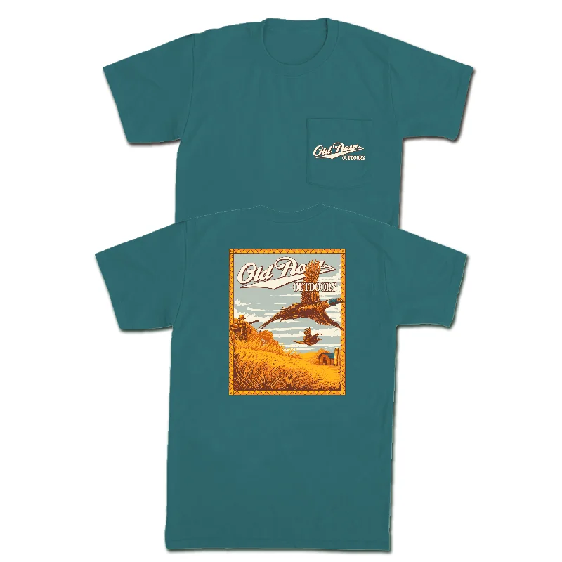 Weekend Savings Delight Old Row Outdoors Pheasant Hunt Pocket Tee